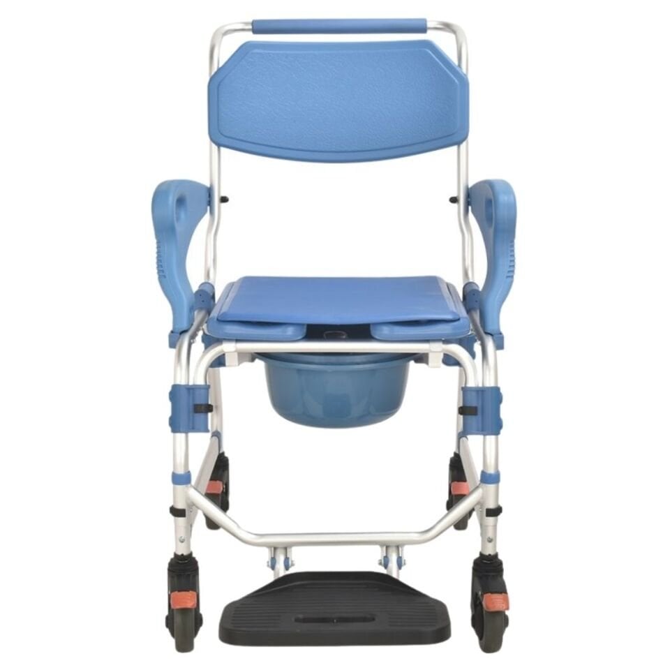 Poylin P612 Alüminyum Banyo Tuvalet Sandalyesi