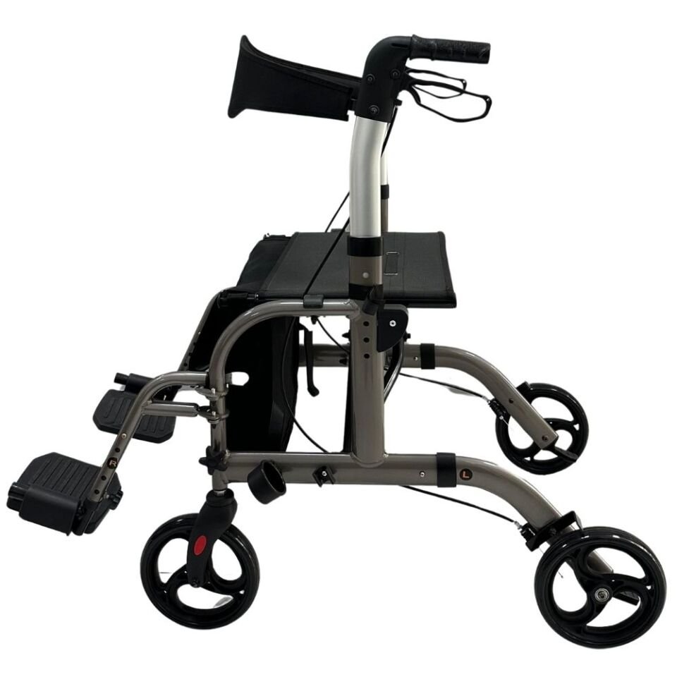 Poylin P777P Alüminyum Pedallı Lüks Rollatör