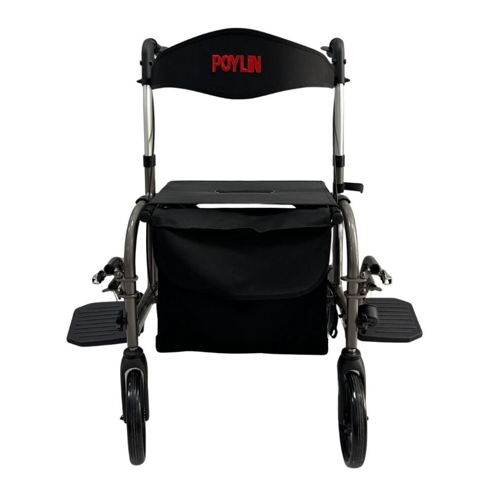 Poylin P777P Alüminyum Pedallı Lüks Rollatör