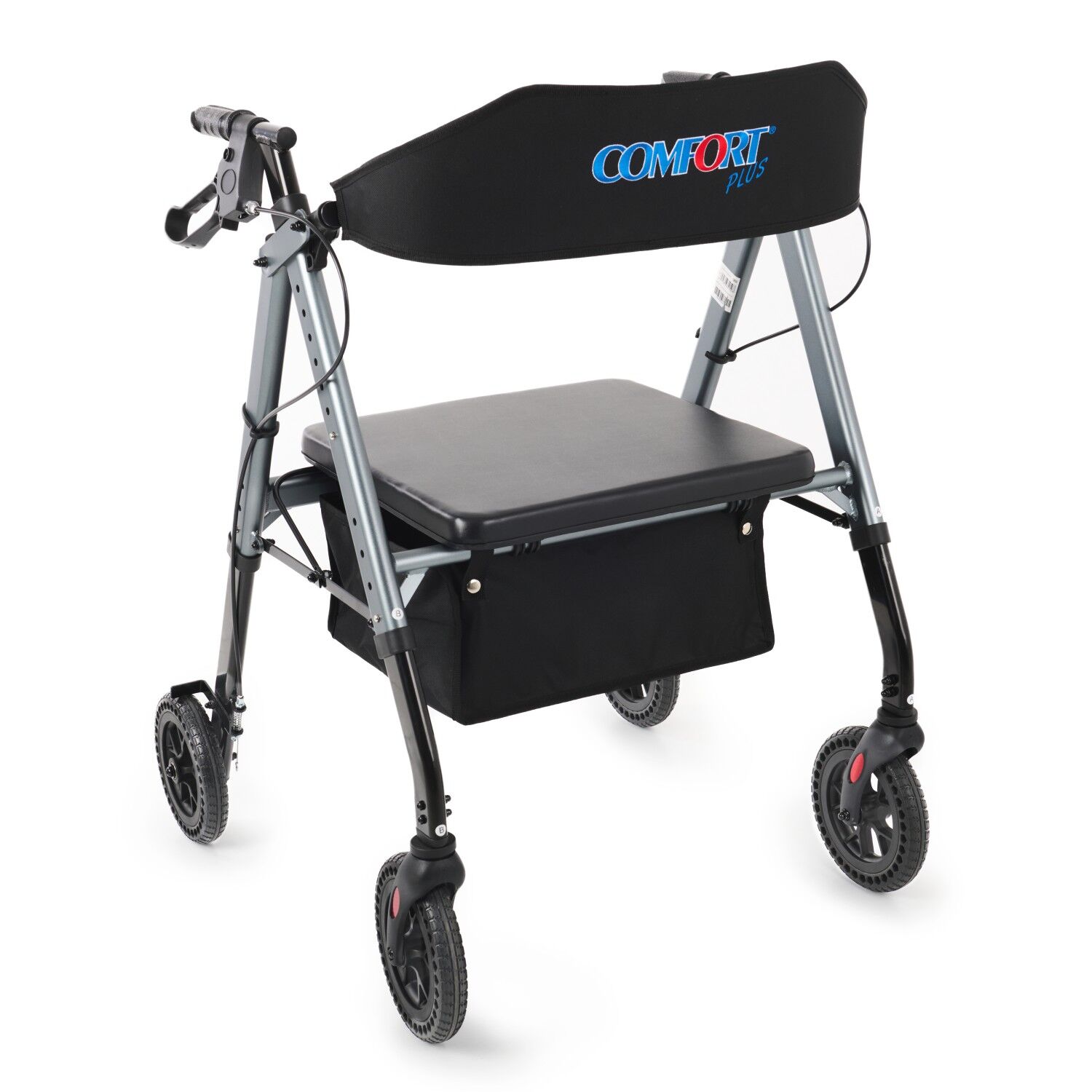 Comfort Plus DM-9200 XXL Oturma Yeri Geniş Rolatör Yürüteç 150 Kg Taşıma Kapasitesi