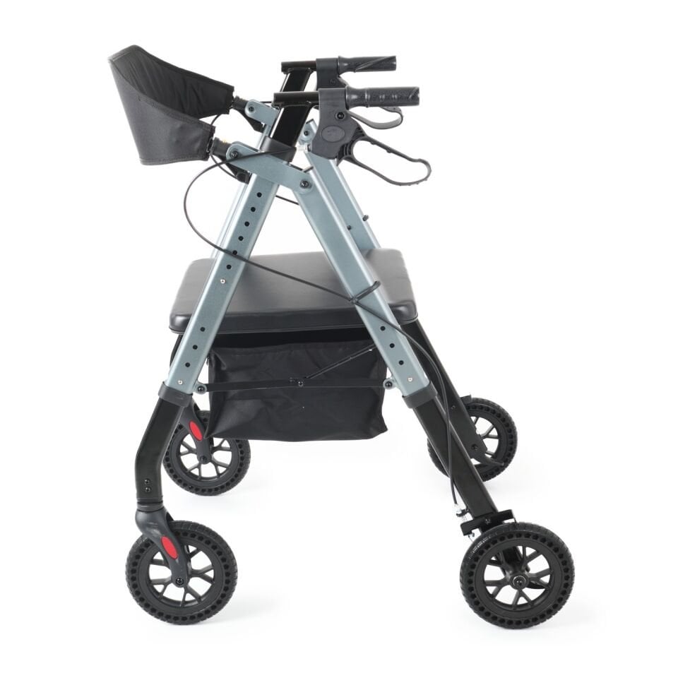 Comfort Plus DM-9200 XXL Oturma Yeri Geniş Rolatör Yürüteç 150 Kg Taşıma Kapasitesi