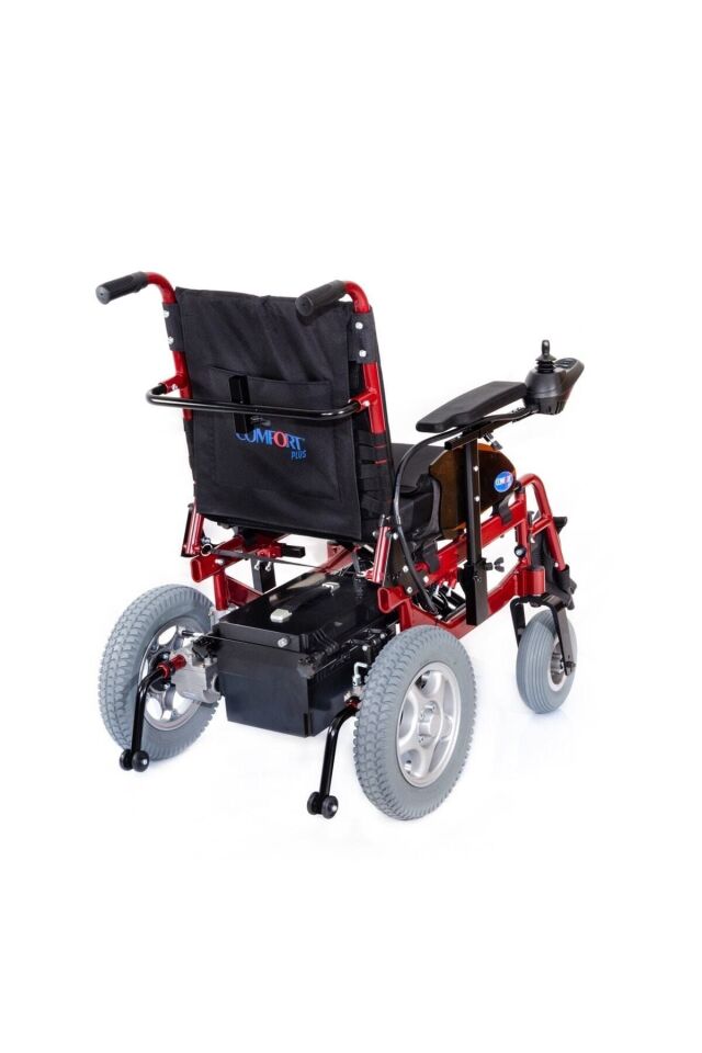 Comfort Plus Allure Akülü Tekerlekli Sandalye Bordo