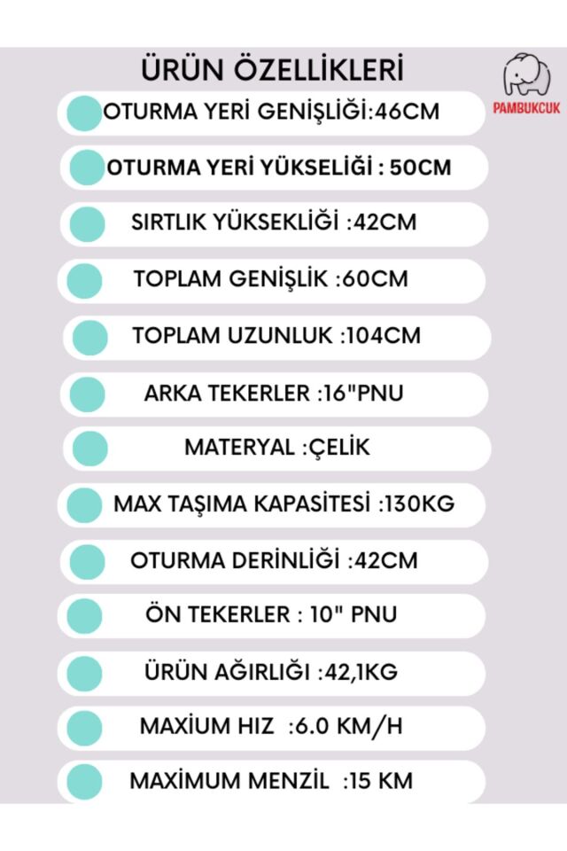 Jetty JT-099 Katlanır Akülü Tekerlekli Sandalye Çok Renkli